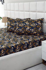 3 PCs Double Bed Sheet-Aurelia