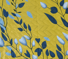Gulzar-e-Zard – Luxury  Quilted Microfiber Bedspread