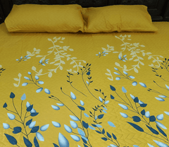Gulzar-e-Zard – Luxury  Quilted Microfiber Bedspread