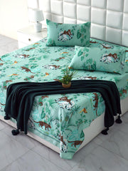3 PCs Double Bed Sheet summer