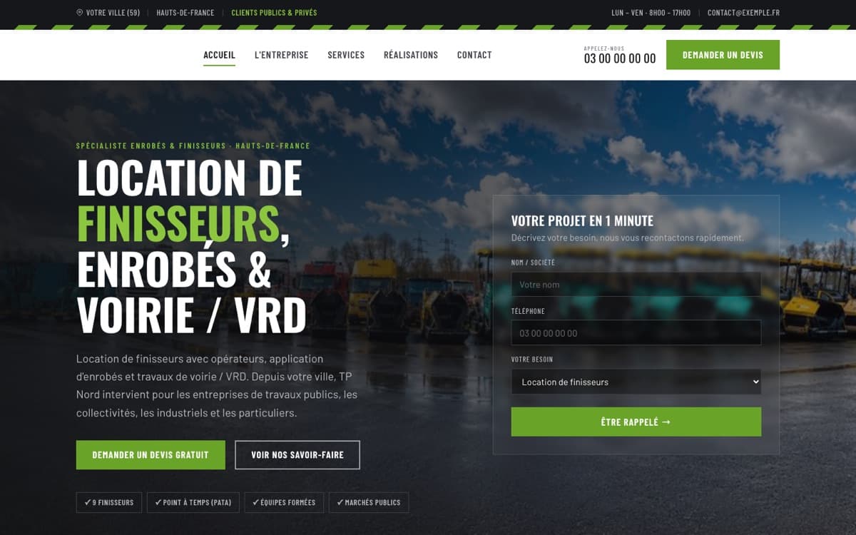 Le nouveau site